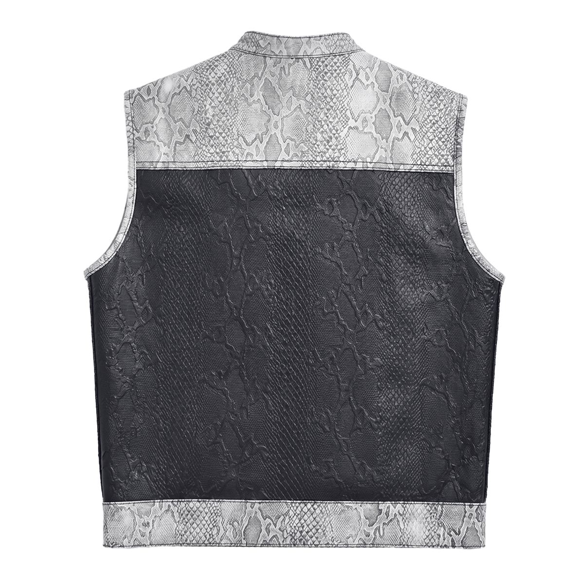 Marshal - Men's Club Style Leather Motorcycle Vest