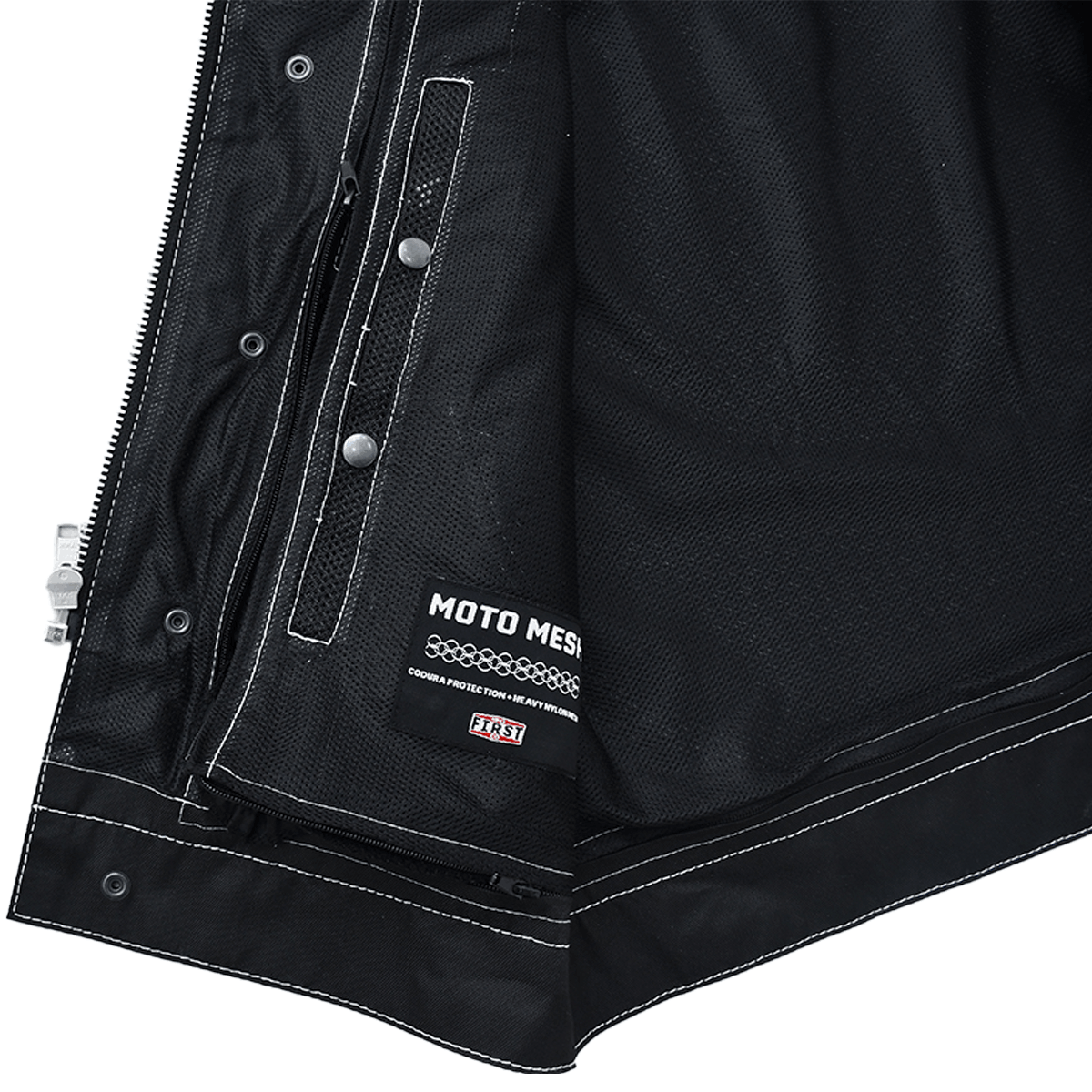 Drifter - Cordura/Mesh Men’s Motorcycle Vest