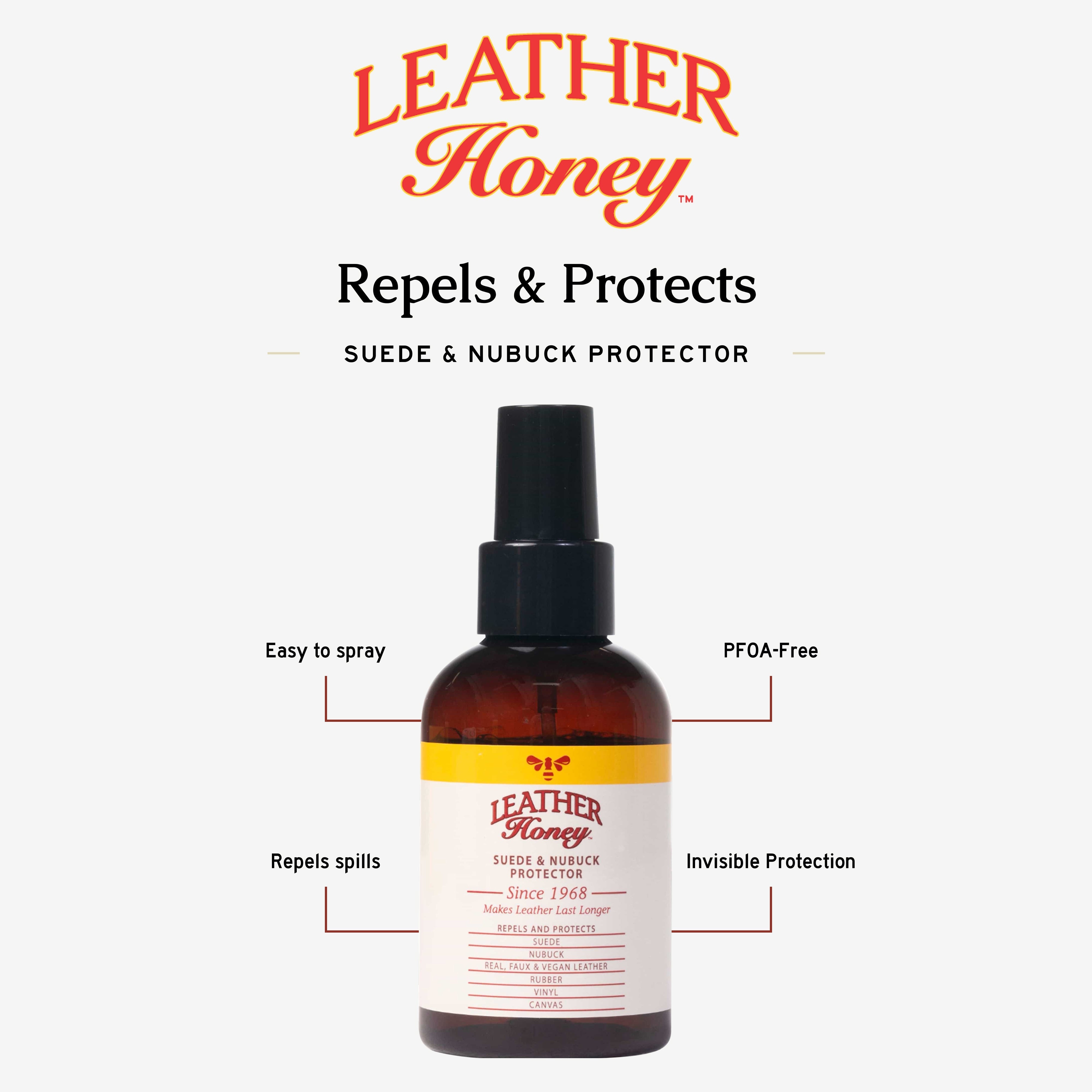 Suede & Nubuck Protector Leather Care Leather Honey