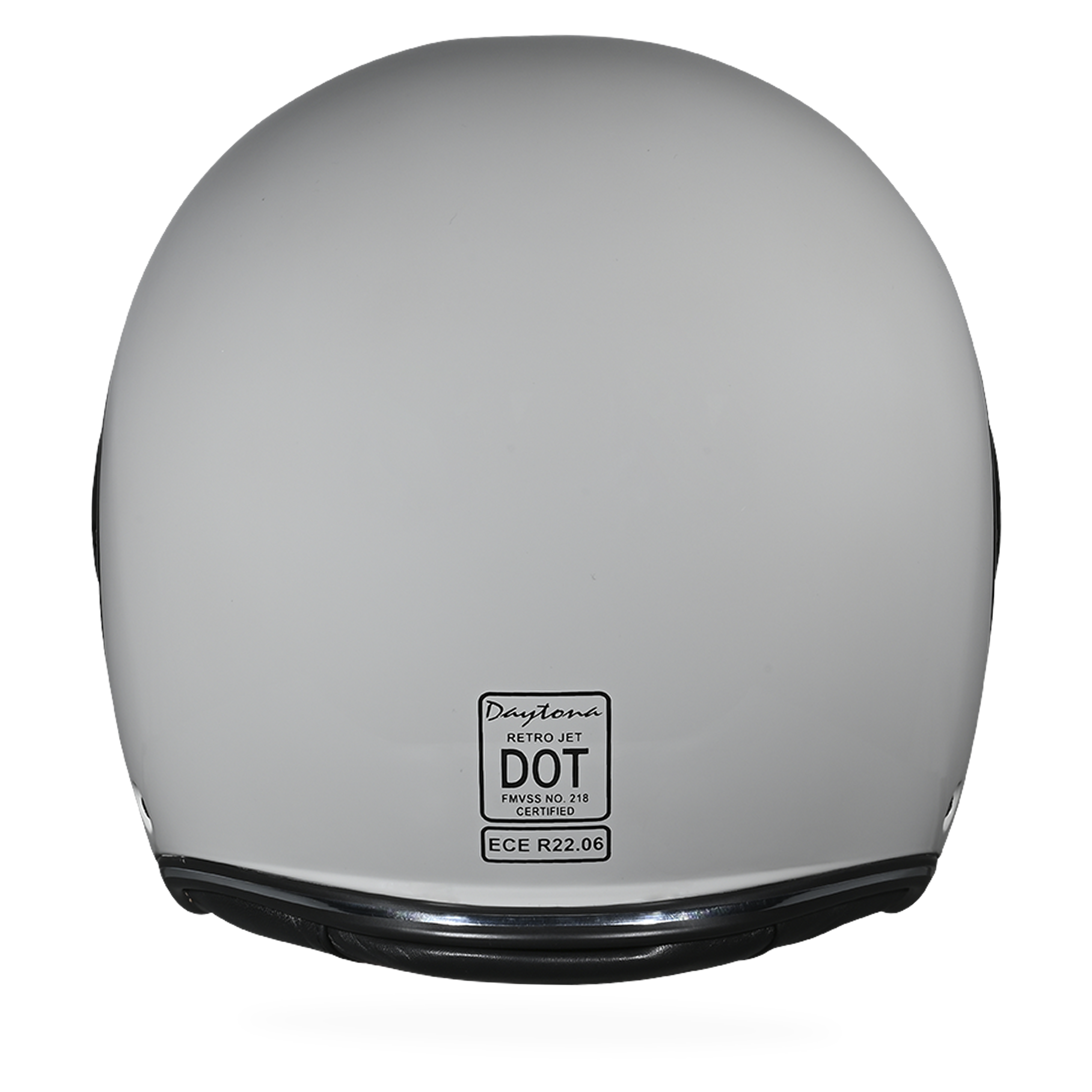 D.O.T. & ECE Daytona Retro Jet- Cool Grey JET Daytona Helmets