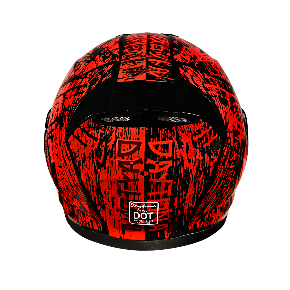 D.O.T. Daytona Detour- W/ Havoc DETOUR - GRAPHICS Daytona Helmets