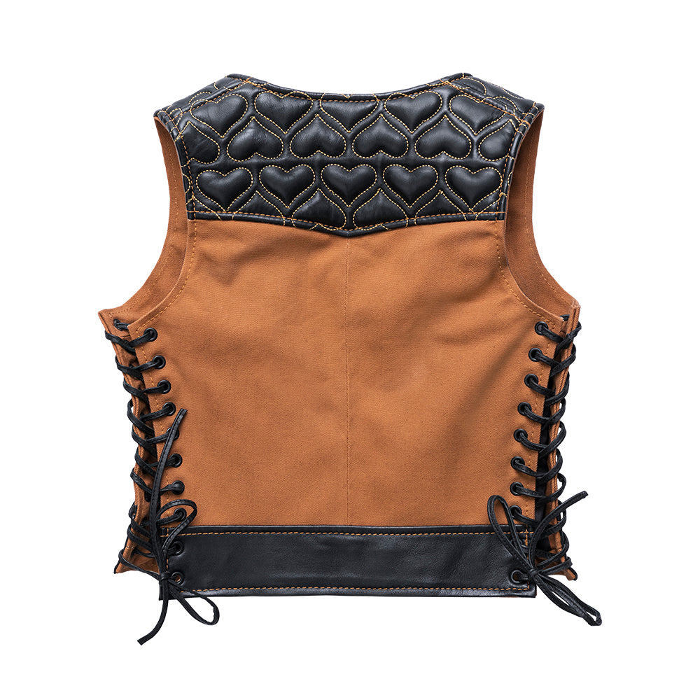 Handmade hot sale leather vest