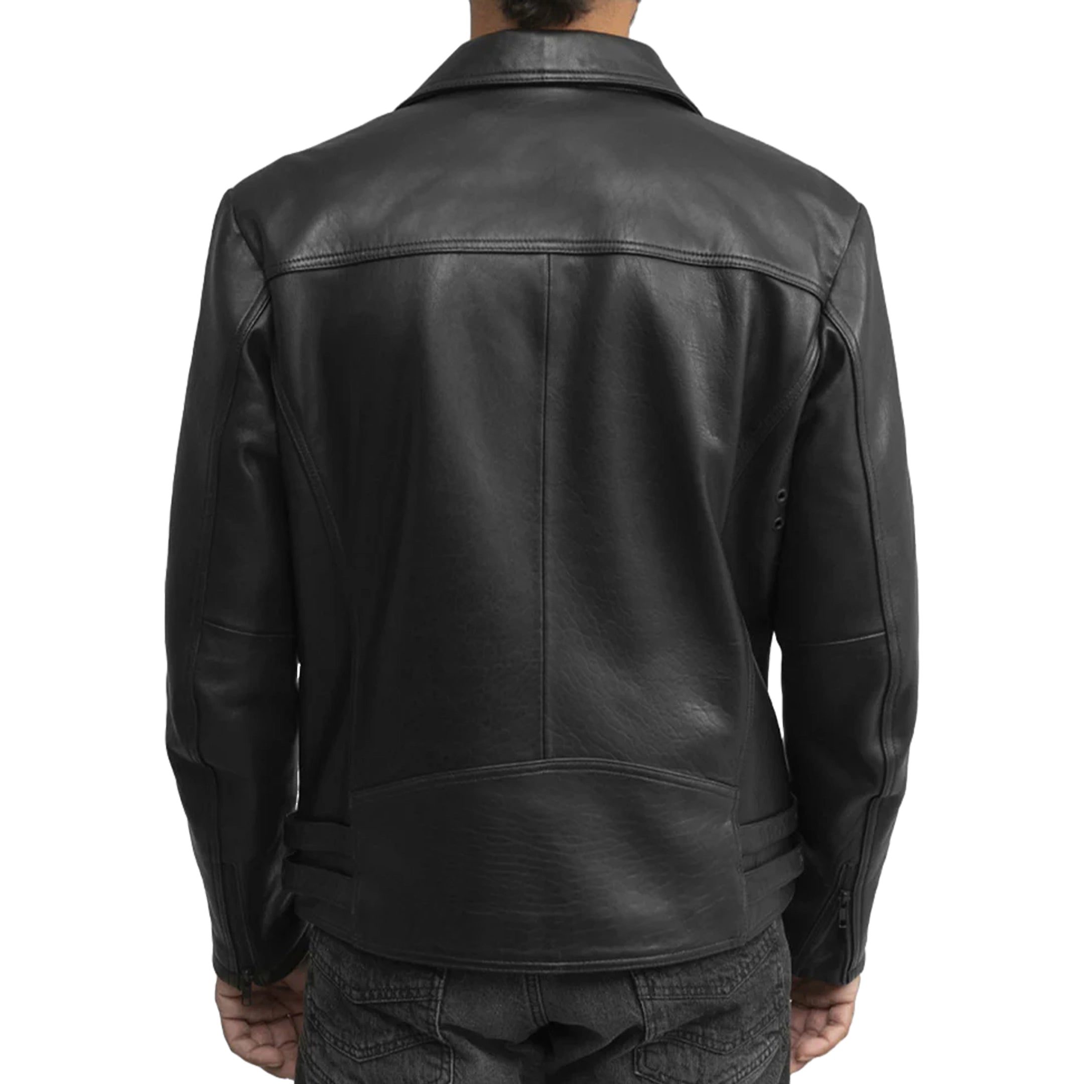 Domanico Mens Fashion Jacket Men's New Zealand Lambskin Jacket FMCo