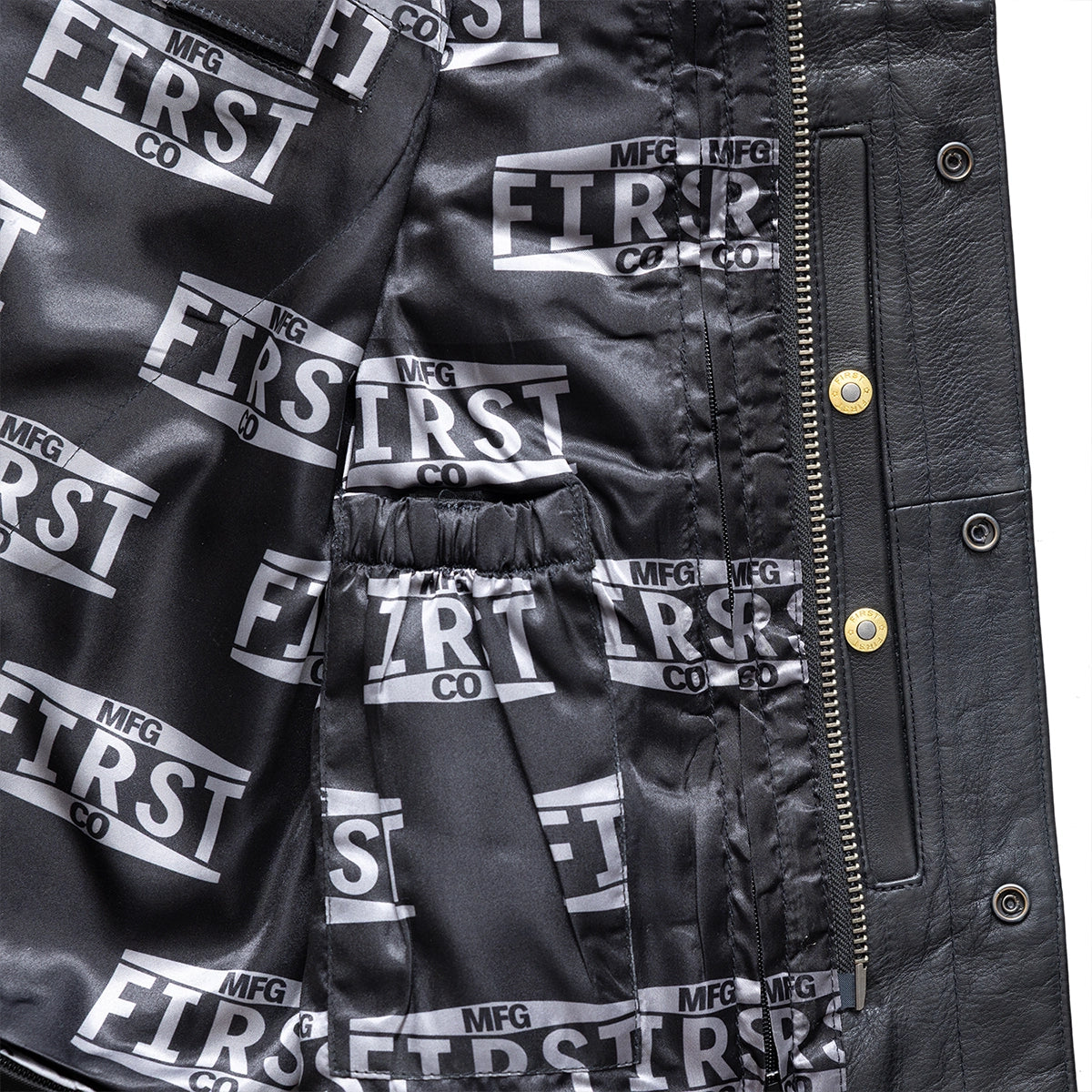 FMCo Men's Signature Leather Vest Men's Leather Vest Vests