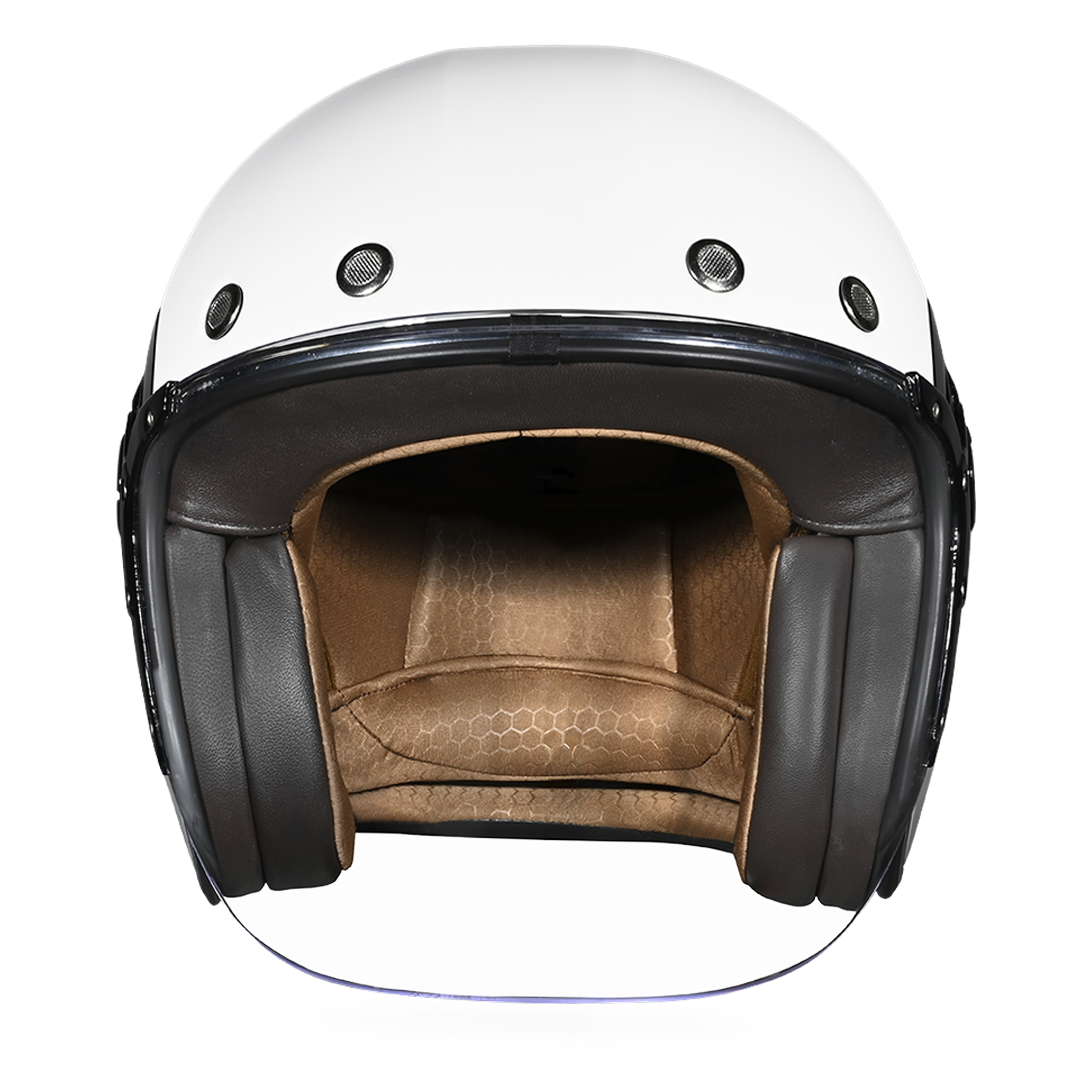 D.O.T. & ECE Daytona Retro Jet- Hi-Gloss White JET Daytona Helmets