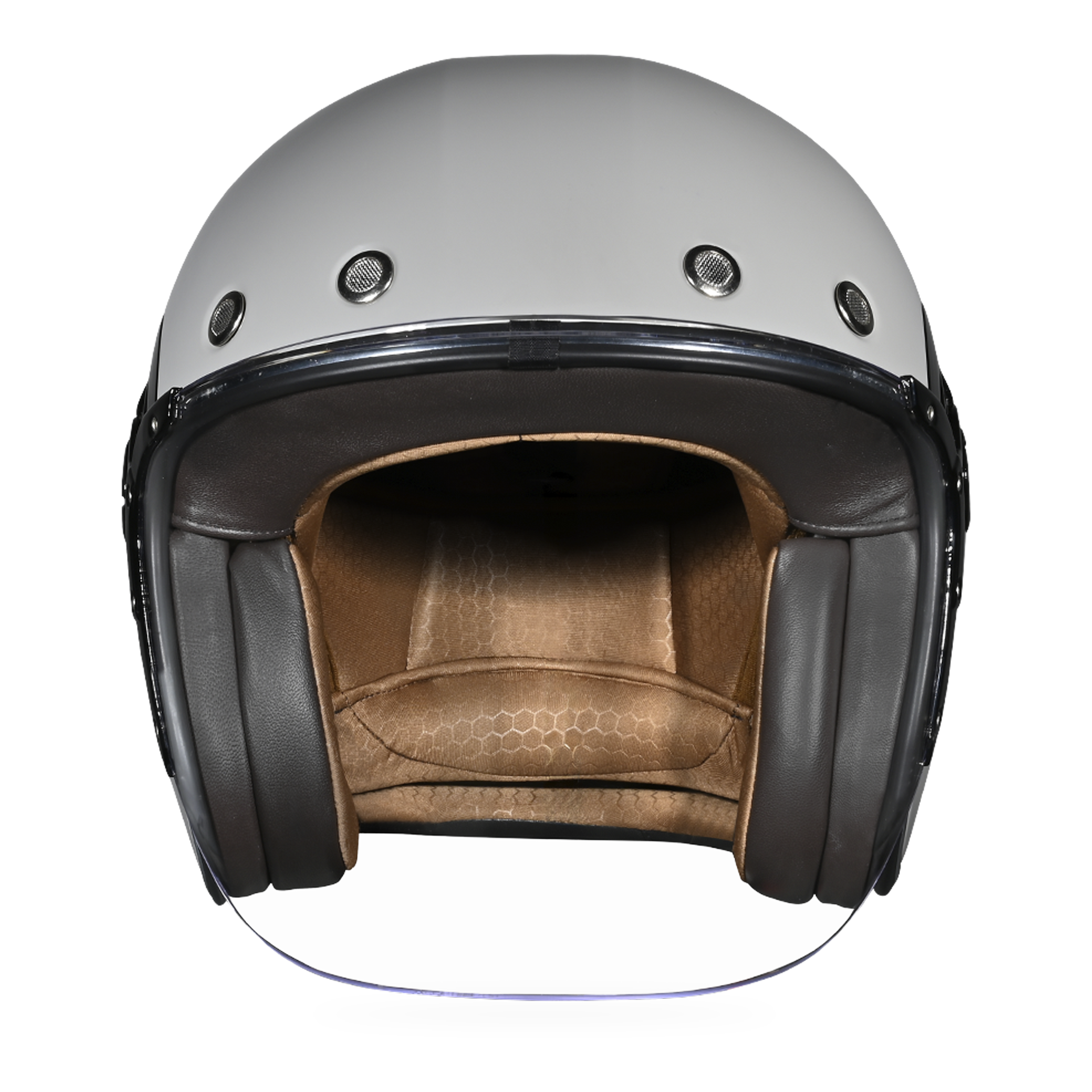 D.O.T. & ECE Daytona Retro Jet- Cool Grey JET Daytona Helmets
