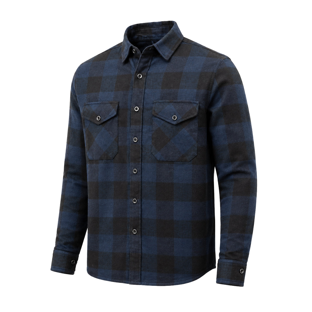 Vintage - Men’s Plaid Motorcycle flannel Shirt Men's Shirt Garments
