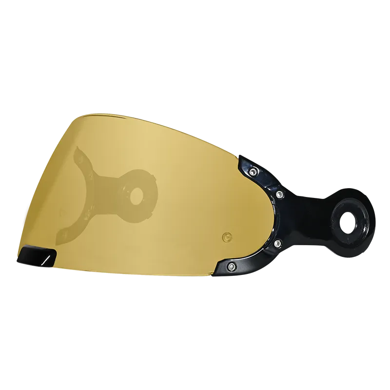Retro Shield Outer- Gold RETRO SHIELDS Daytona Helmets
