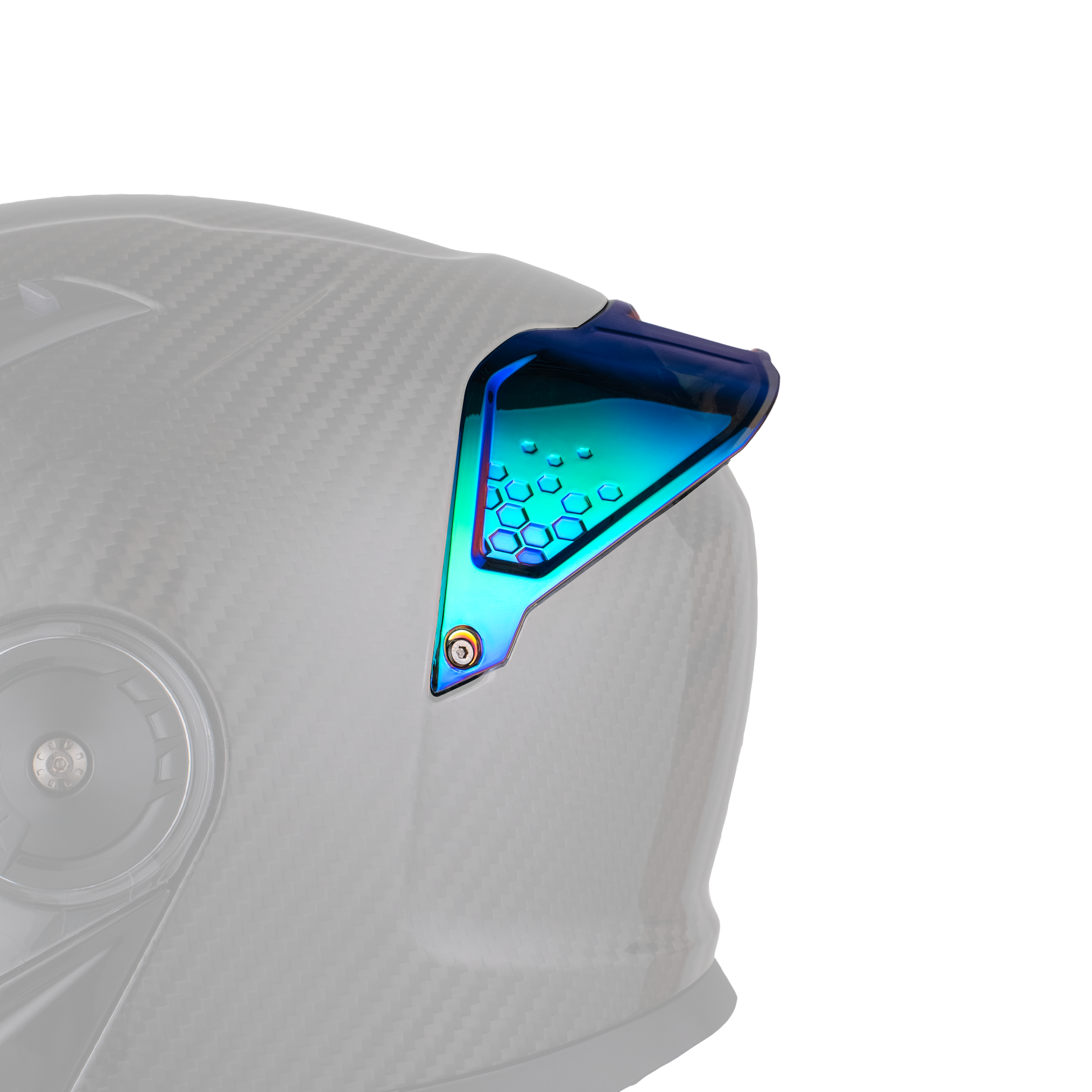 C6 Rear Spoiler Revo- Green C6 SPOILERS Daytona Helmets