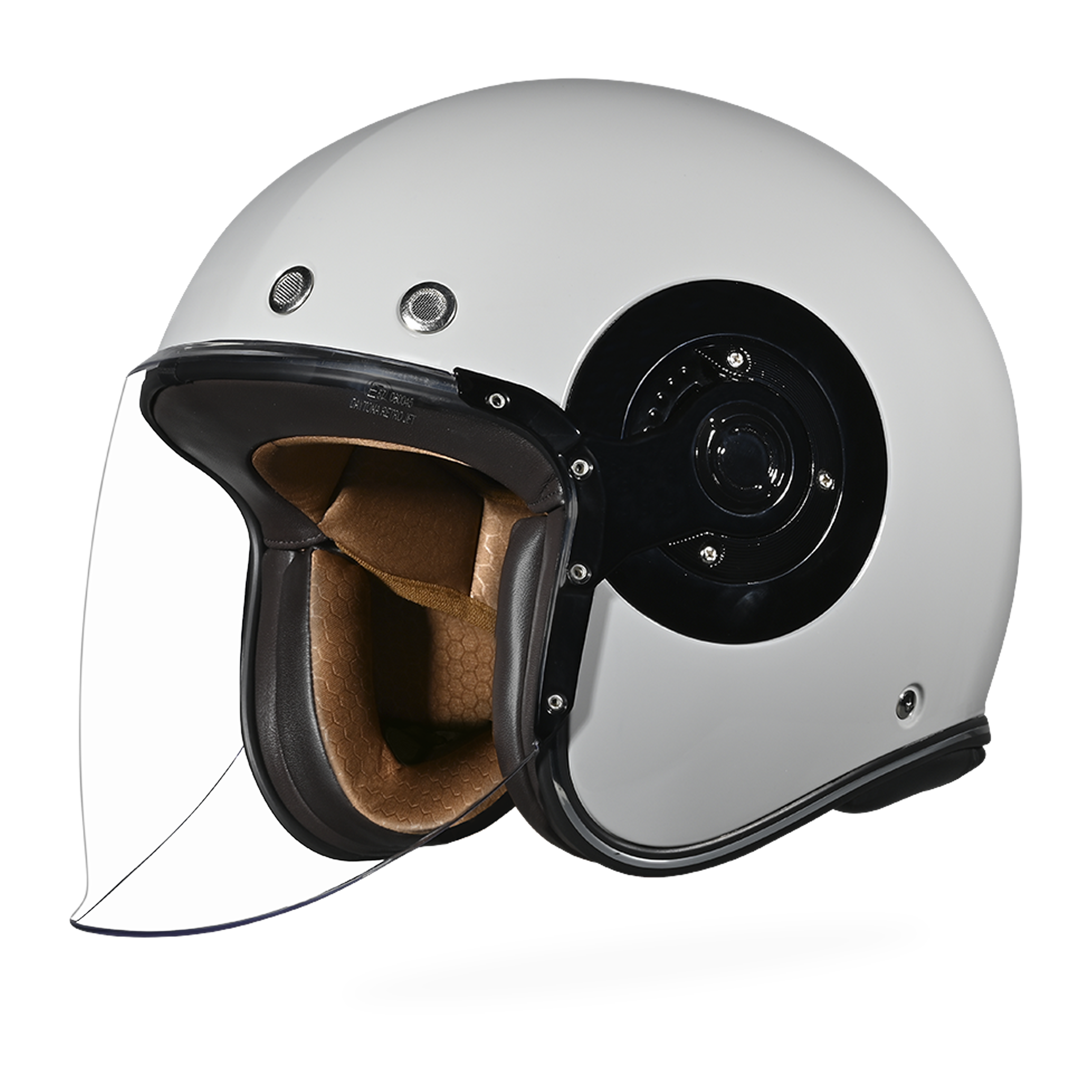 D.O.T. & ECE Daytona Retro Jet- Cool Grey JET Daytona Helmets