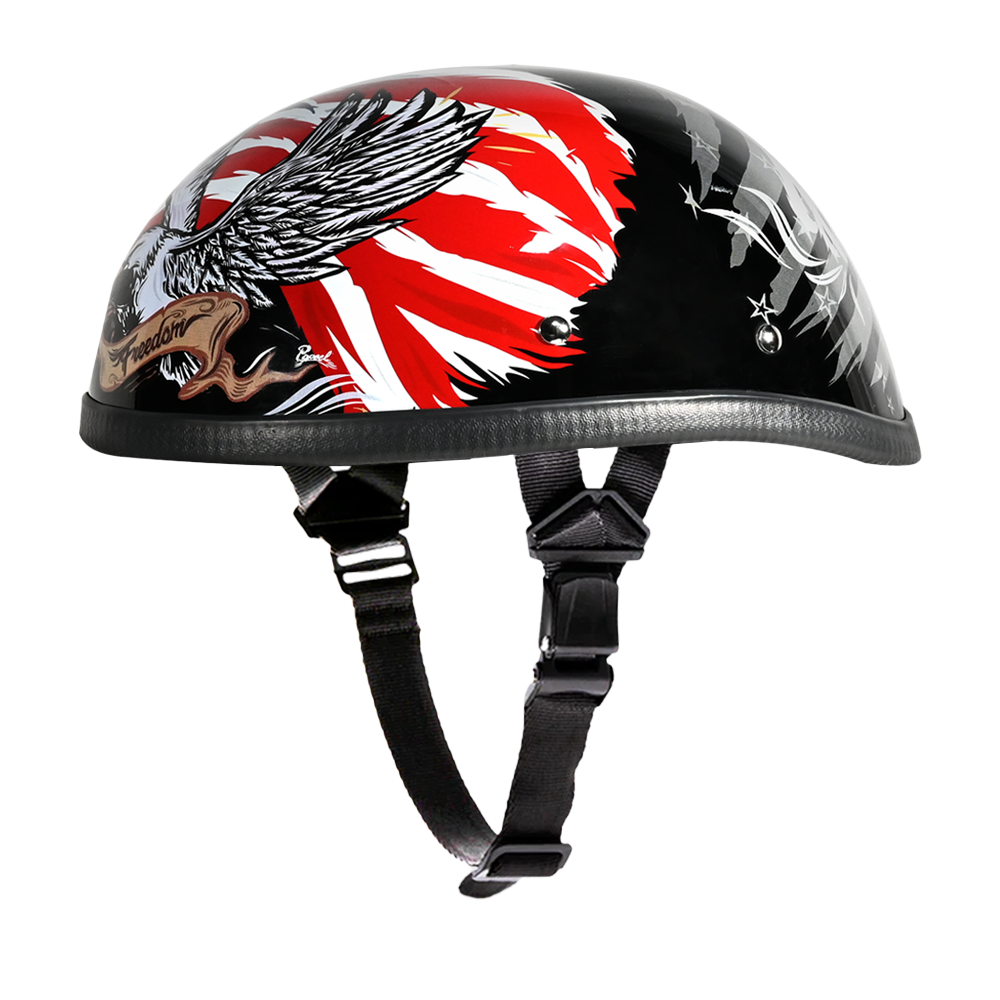 Novelty Eagle- W/ Freedom 2.0 NOVELTY GRAPHICS Daytona Helmets