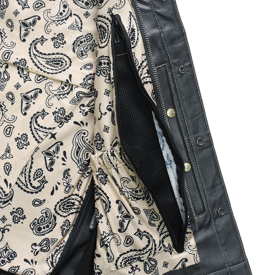 Inferno Rogue Men's Leather Vest (Limited Edition) Men's Leather Vest Vests