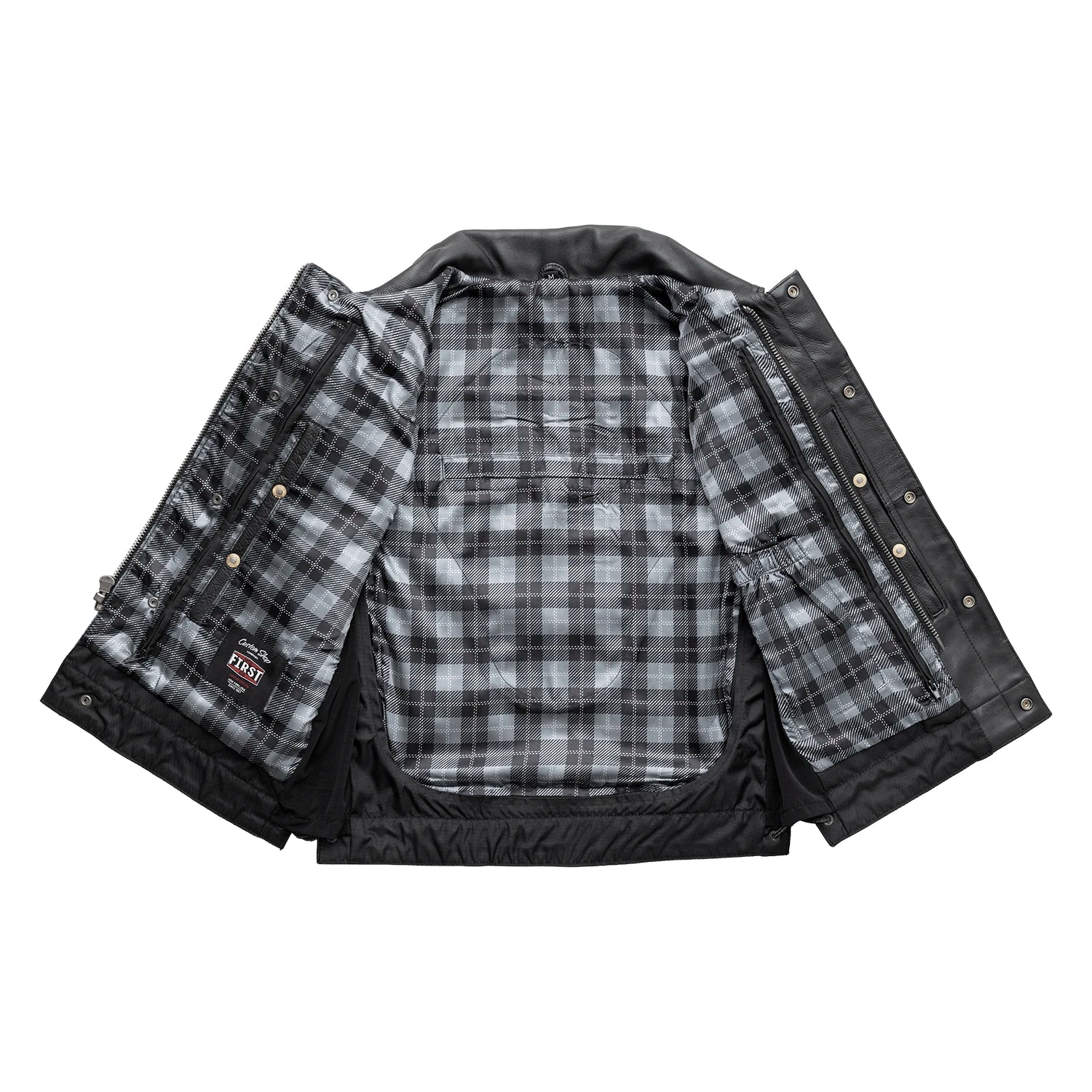 Iron Nomad Men's Leather Vest (Limited Edition) Men's Leather Vest Vests