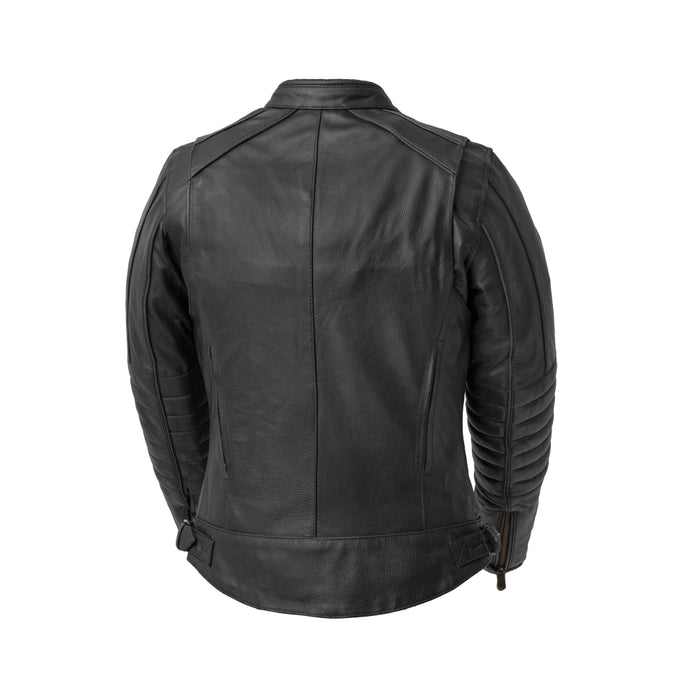 Jada - Women's Motorcycle Leather Jacket Women's Perforated Jacket First Manufacturing Company   