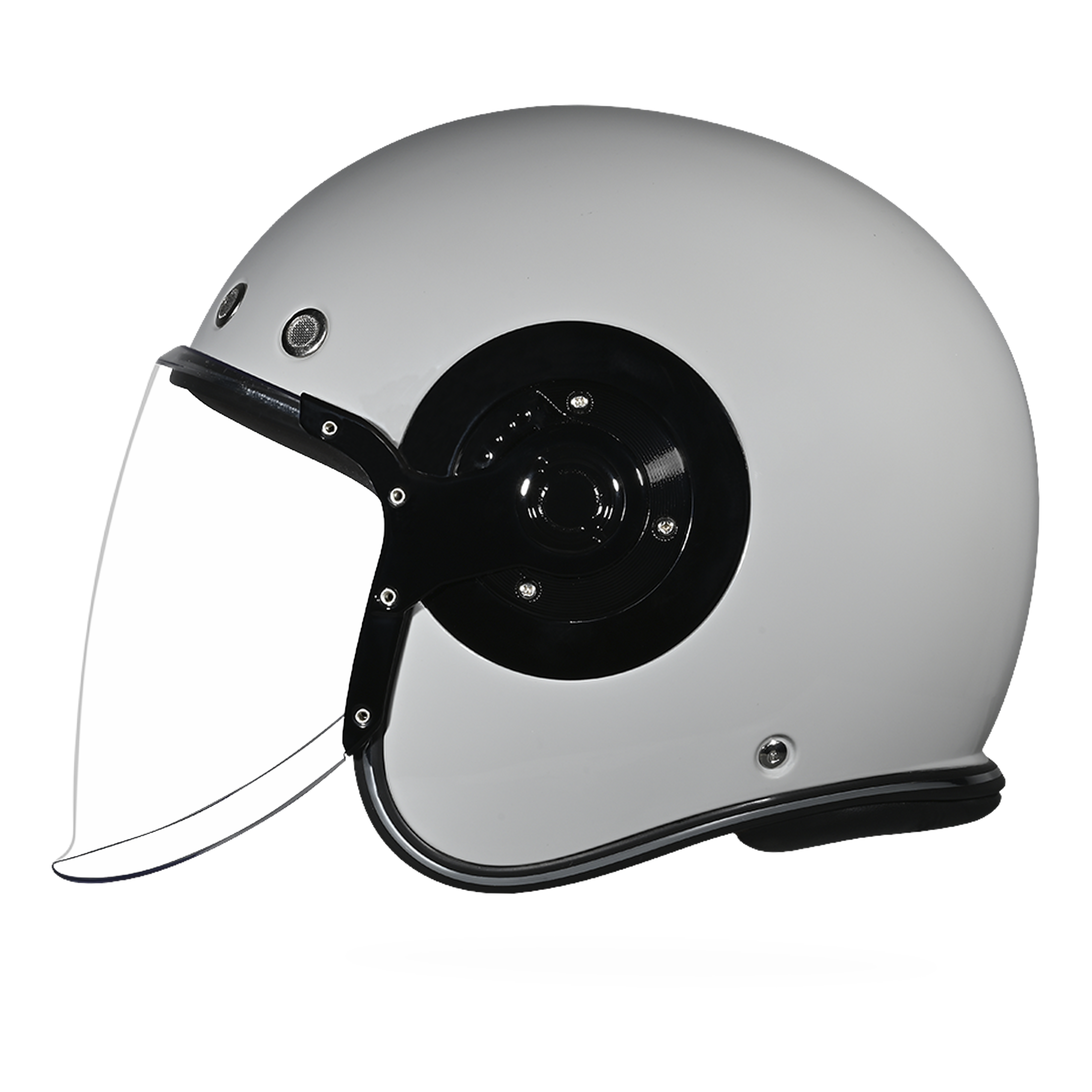 D.O.T. & ECE Daytona Retro Jet- Cool Grey JET Daytona Helmets