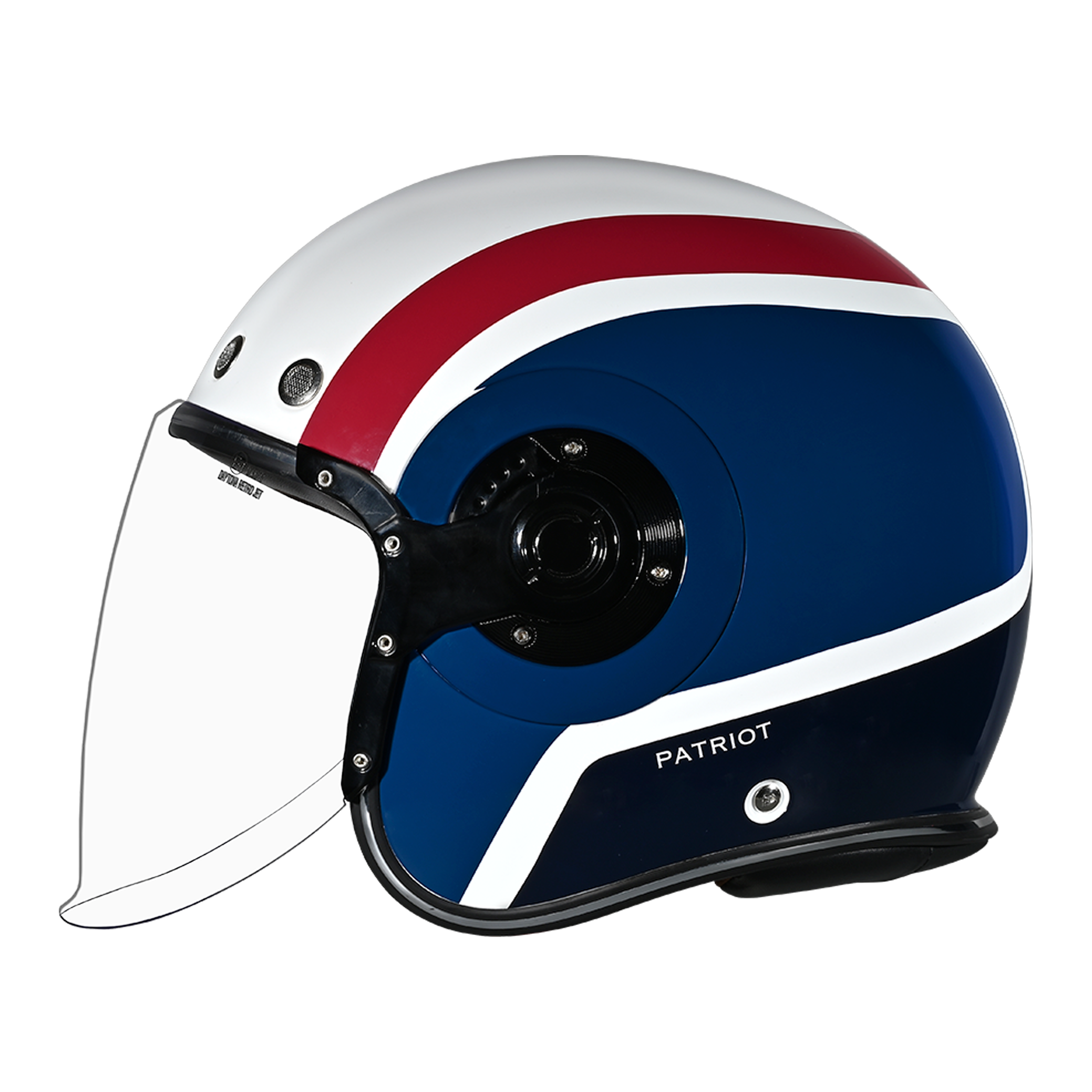 D.O.T. & ECE Daytona Retro Jet- W/ Patriot JET Daytona Helmets