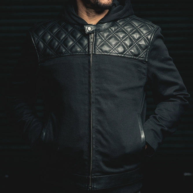 Herrenjacke mit mittigem Reißverschluss, individuell anpassbar