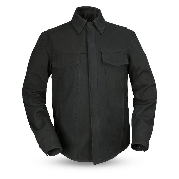Mercer - Men's Motorcycle Canvas Shirt Men's Shirt First Manufacturing Company S  