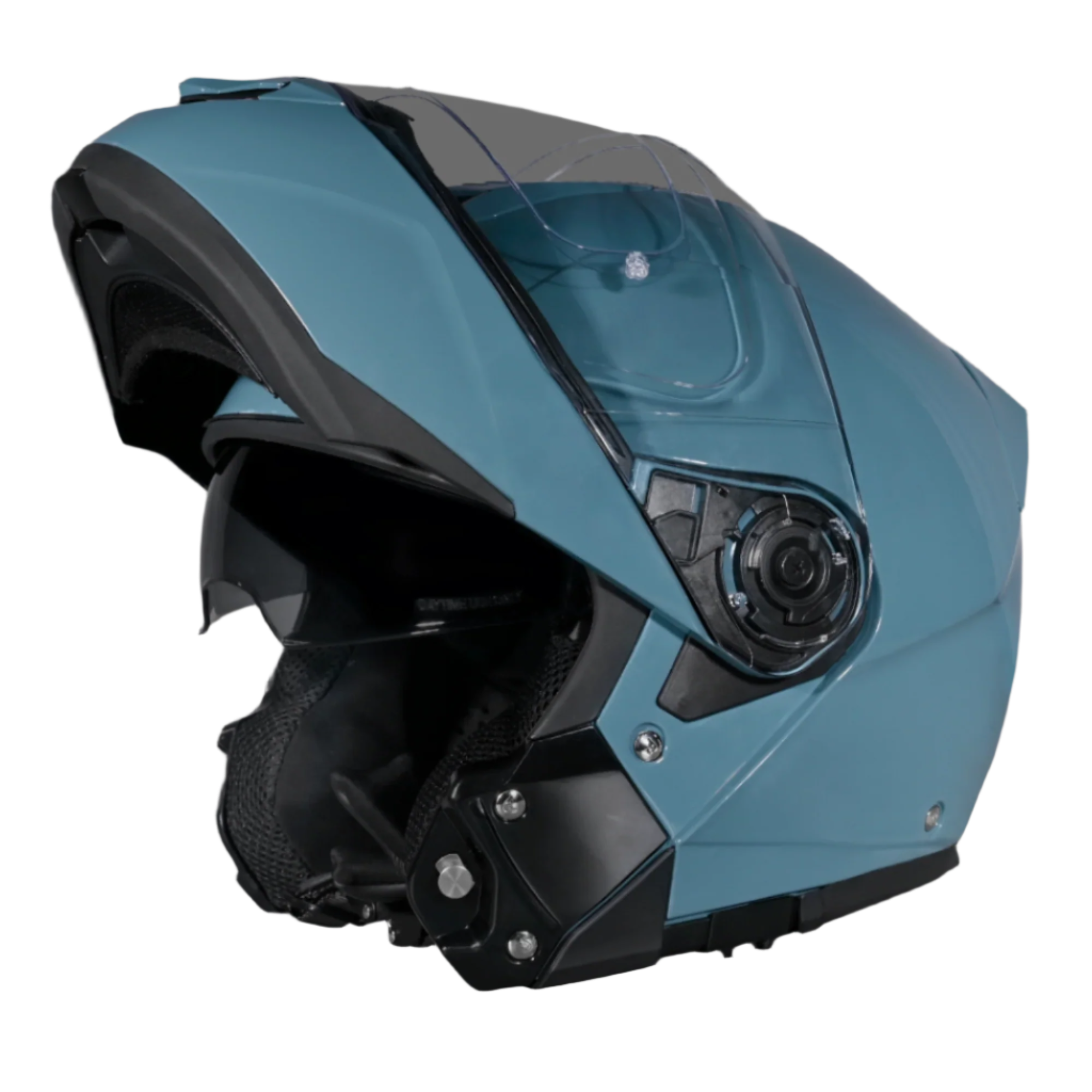 Daytona Glide Modular Motorcycle Helmet - DOT Approved, Bluetooth Ready, Dual Visor, Men/Women/Youth- Shark Blu GLIDE Daytona Helmets