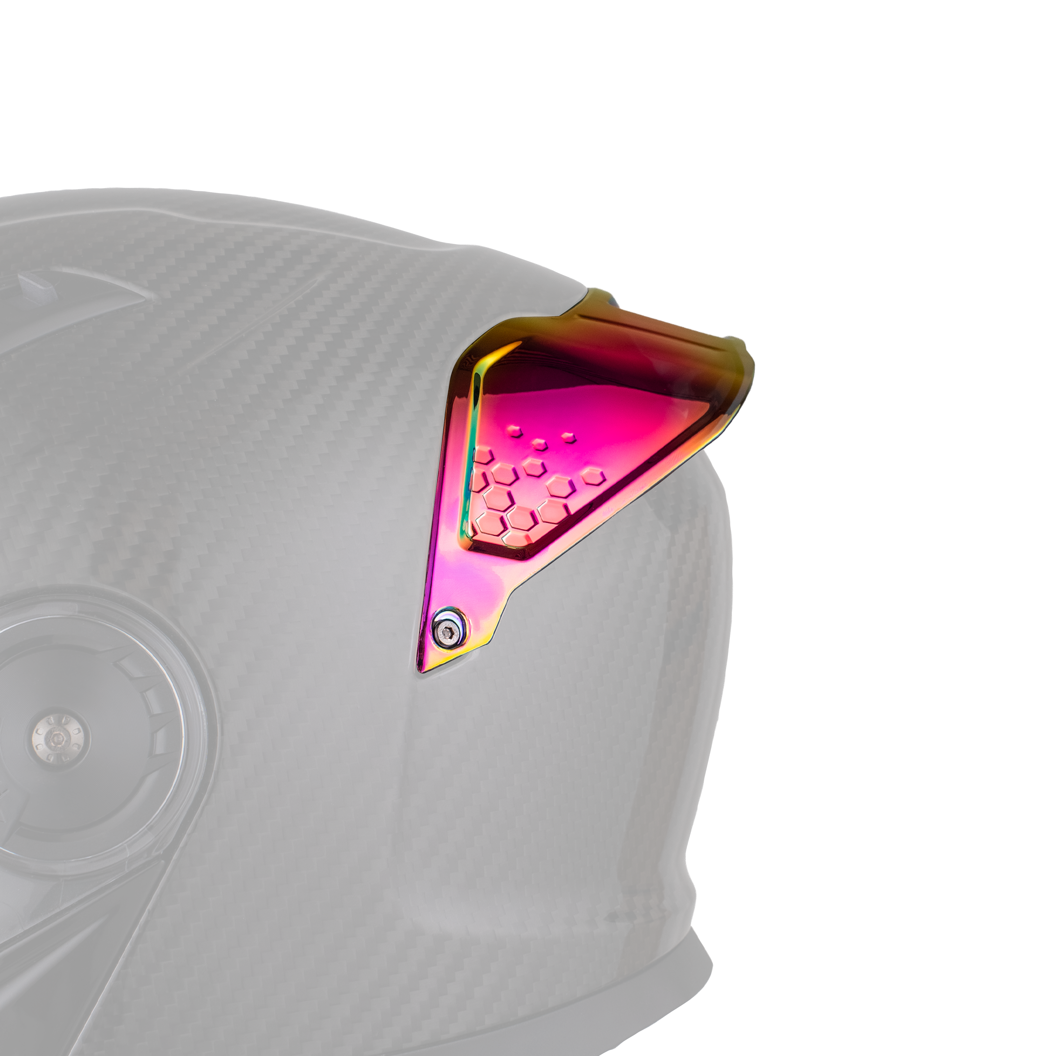 C6 Rear Spoiler Revo- Pink C6 SPOILERS Daytona Helmets