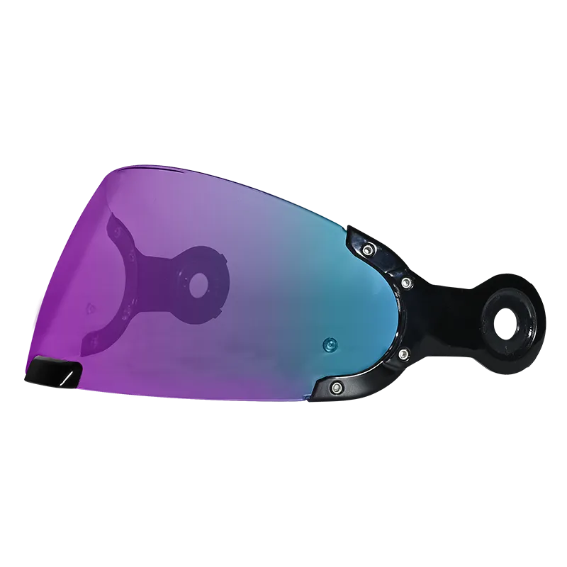 Retro Shield Outer- Rainbow RETRO SHIELDS Daytona Helmets