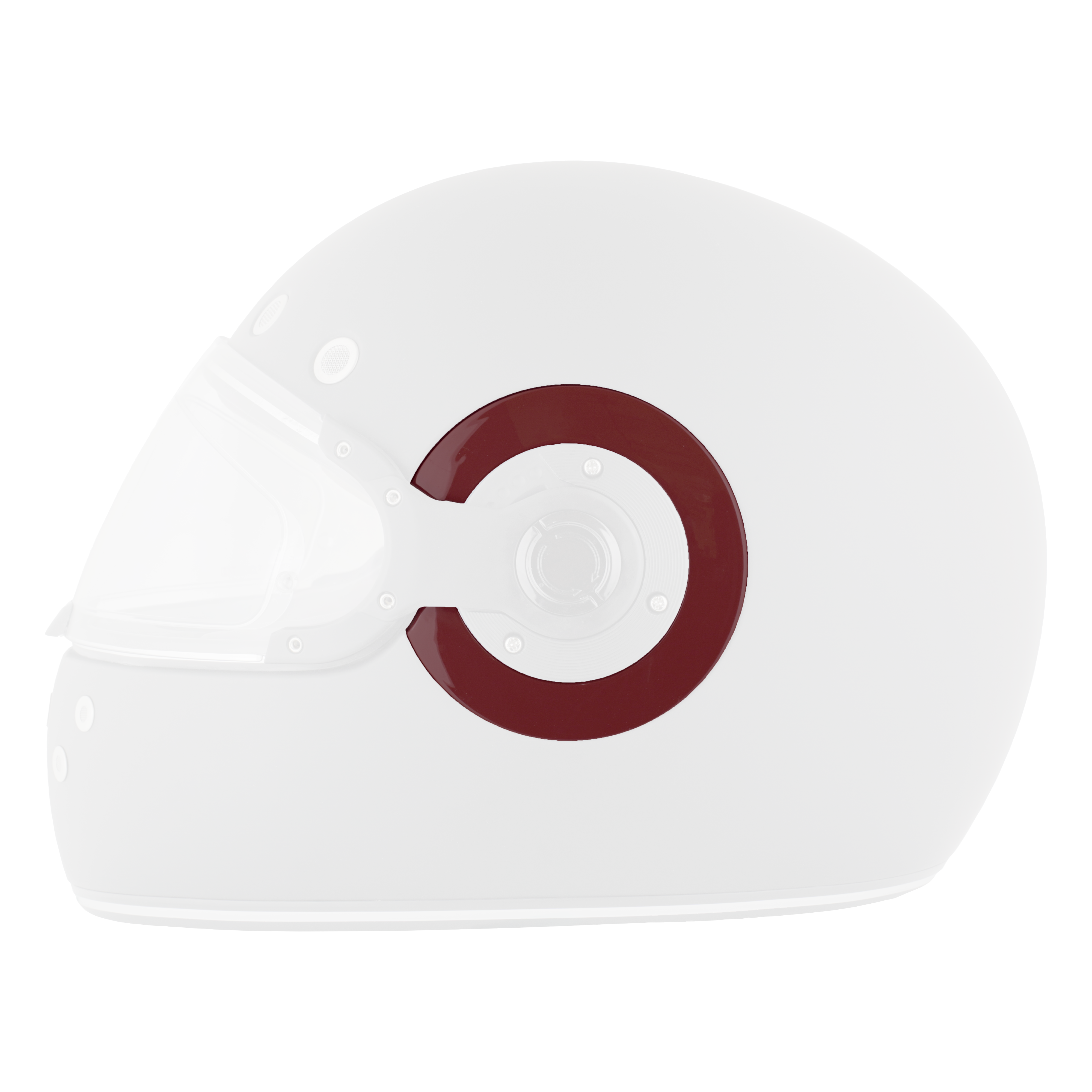Retro Ring- Red RETRO RING Daytona Helmets