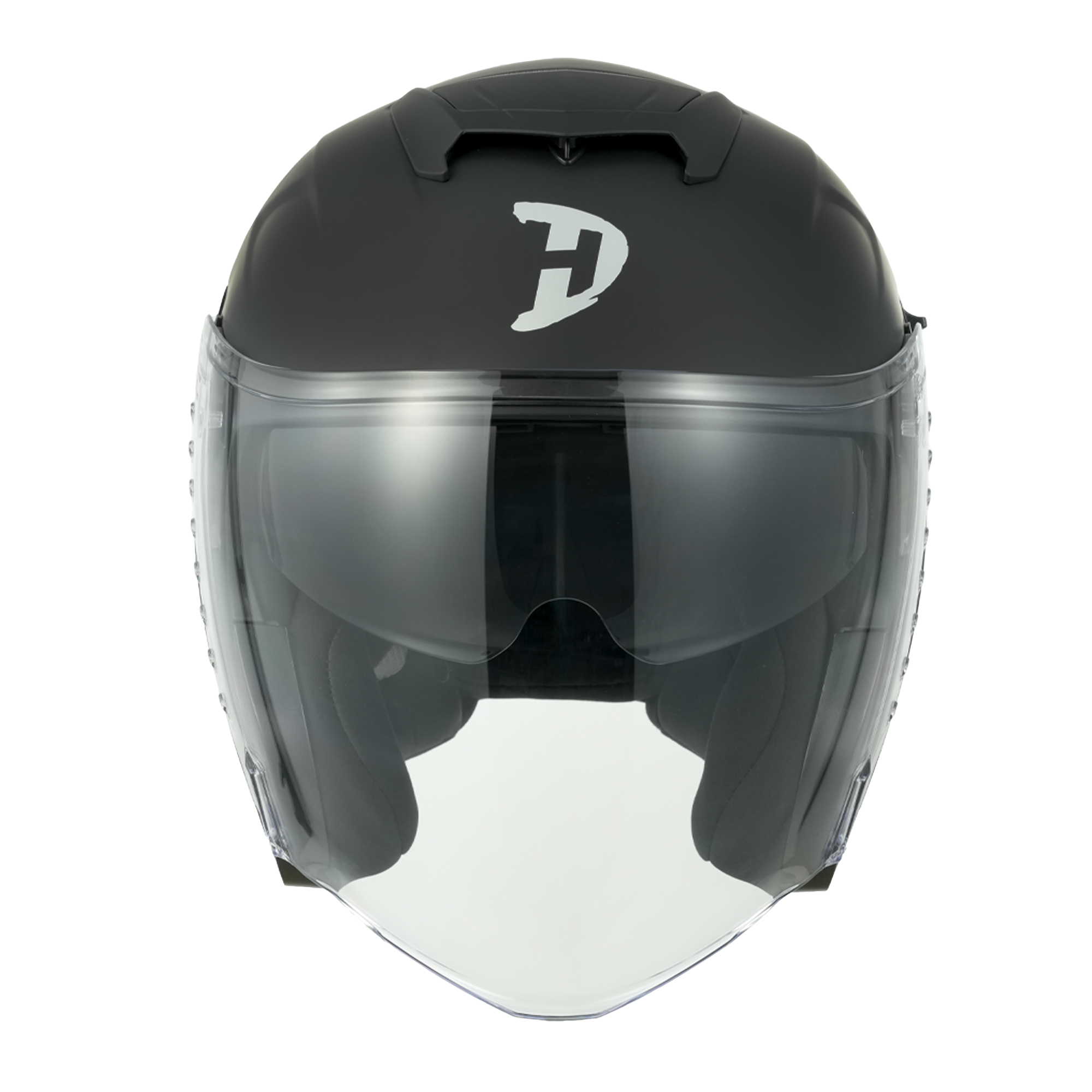 D.O.T. & ECE Daytona Spyder Jet- Dull Black JET Daytona Helmets