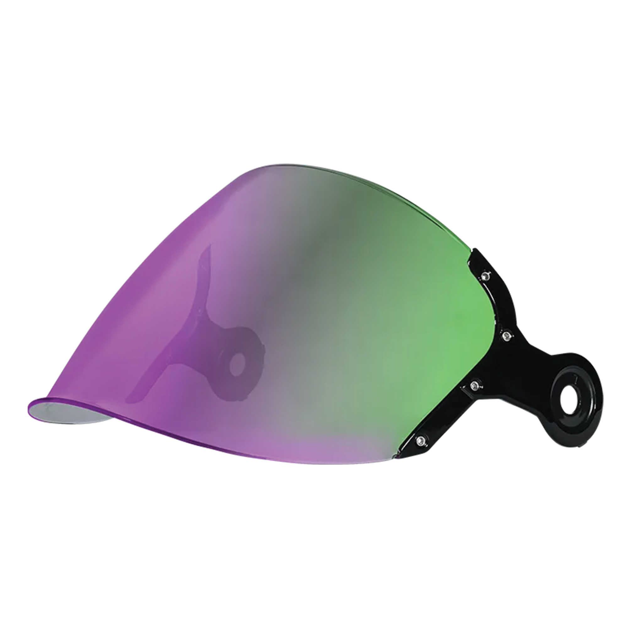 Retro Jet Shield Outer- Rainbow RETRO JET SHIELDS Daytona Helmets
