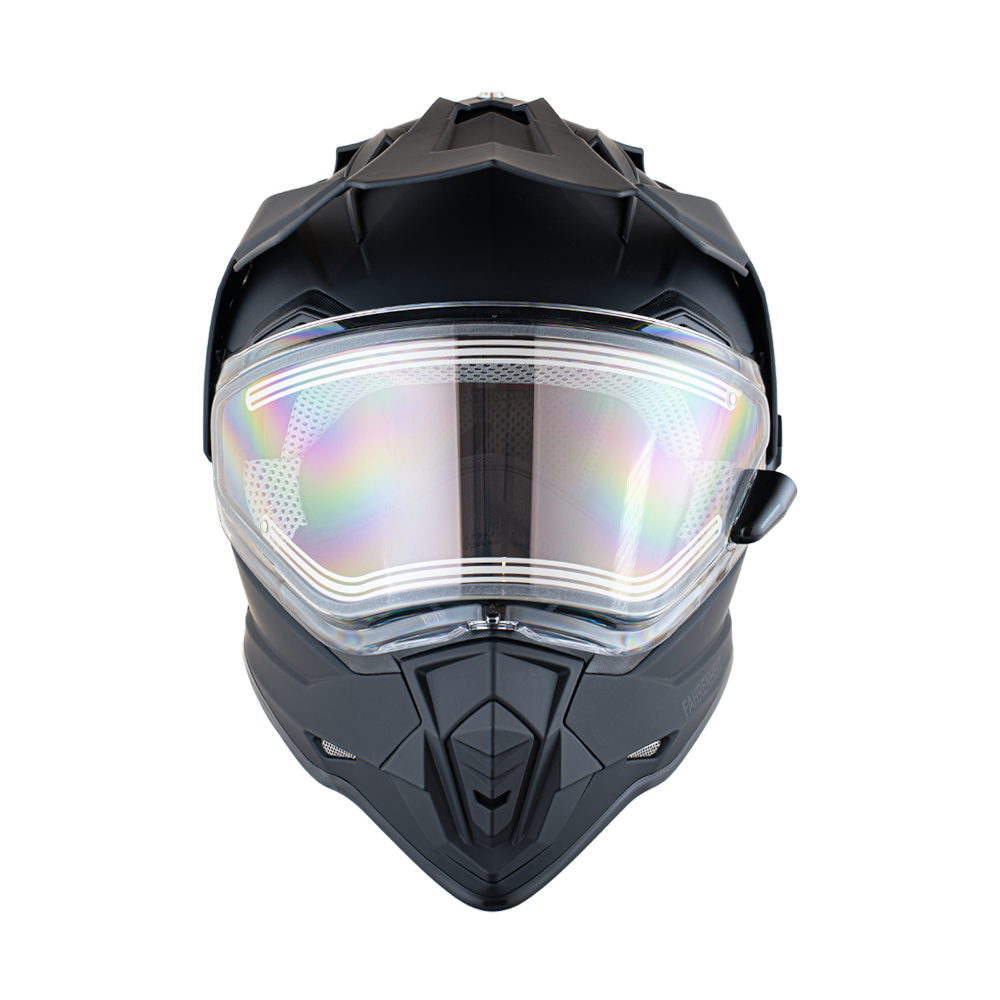 D.O.T. Daytona Fahrenheit- Dull Black FAHRENHEIT Daytona Helmets