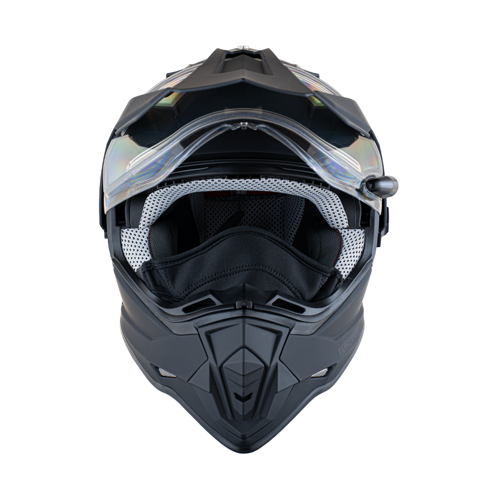 D.O.T. Daytona Fahrenheit- Dull Black FAHRENHEIT Daytona Helmets