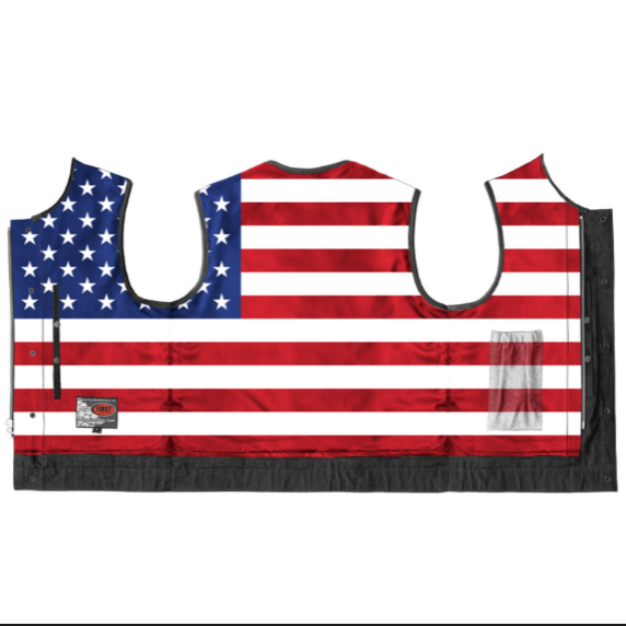 Independence Day Women's Club Style Vest Custom Builder First Manufacturing Company