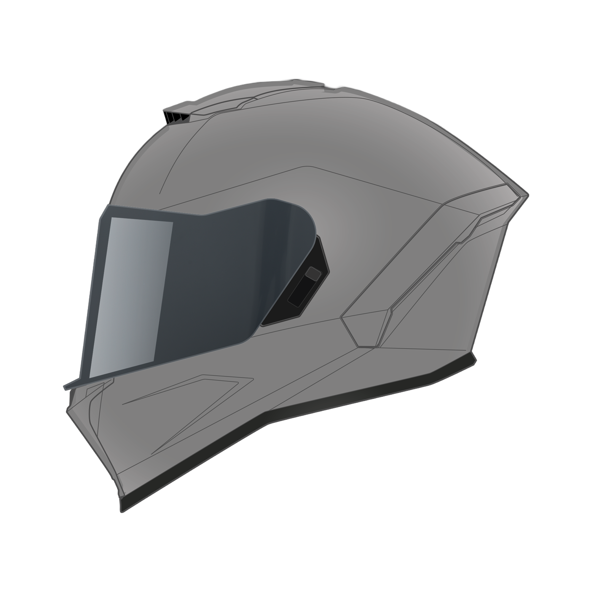 Viper Shield Outer- Smoke VIPER SHIELDS Daytona Helmets