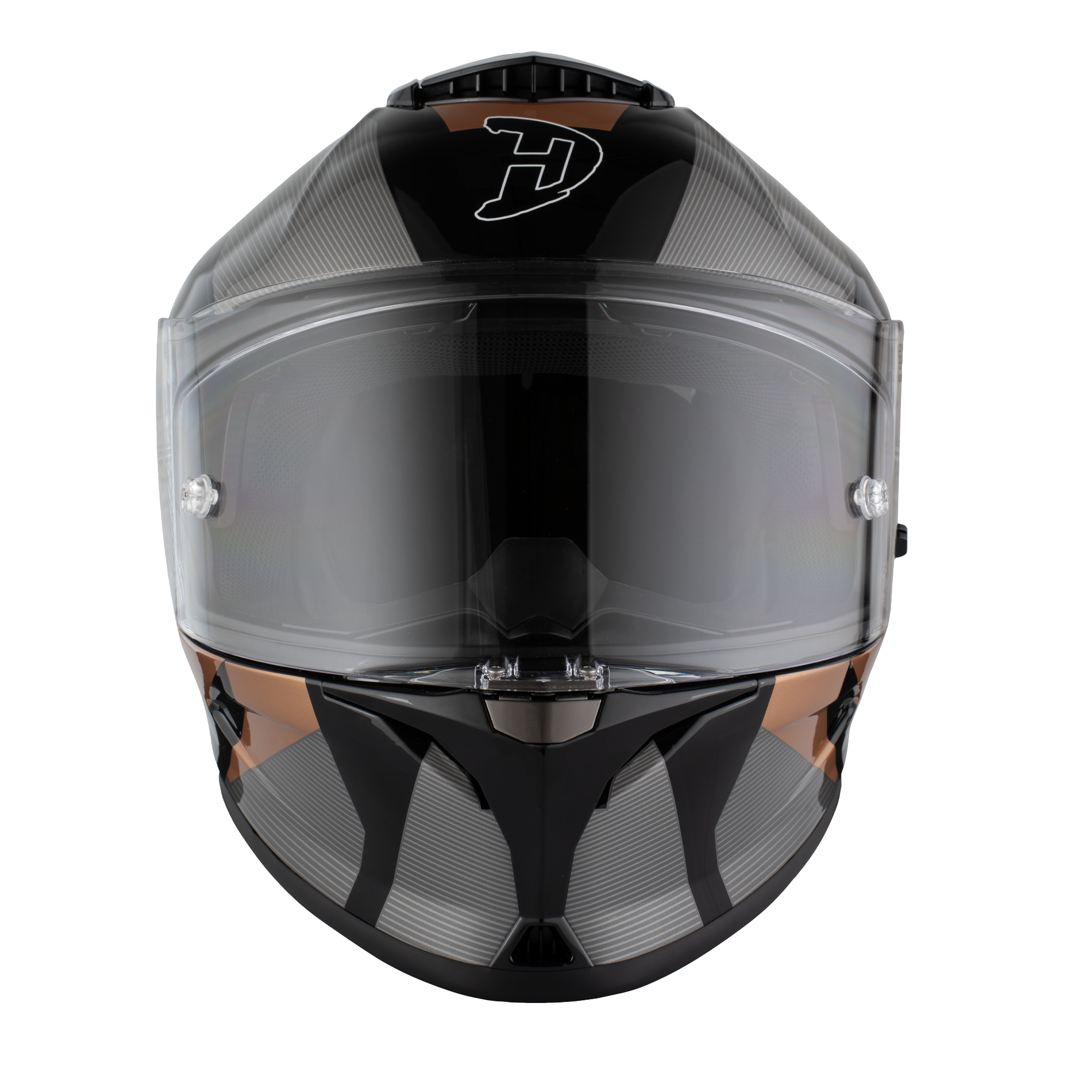 D.O.T. & ECE Daytona Viper- W/ Copperhead VIPER Daytona Helmets
