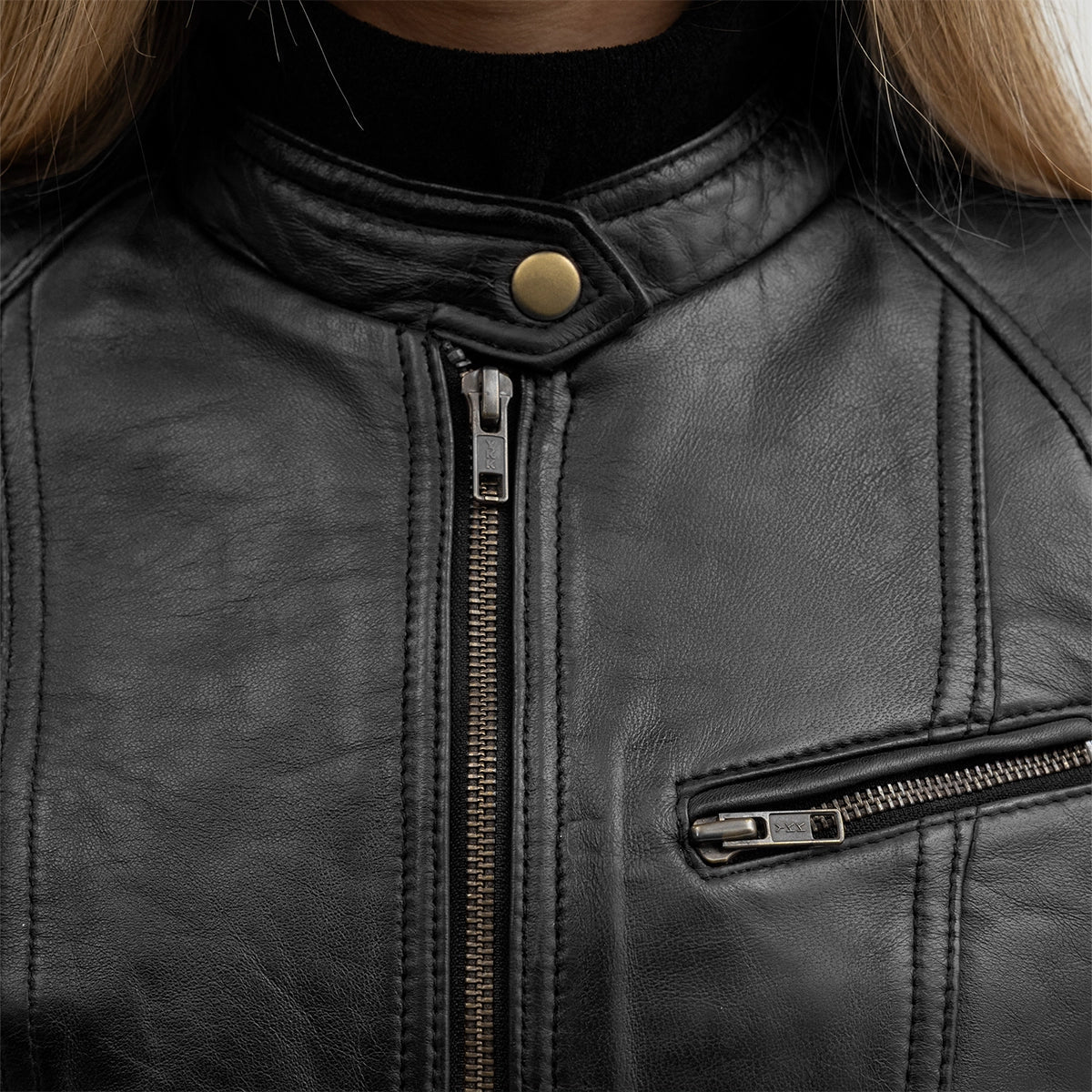 Sara Women's Leather Jacket FMCo NY