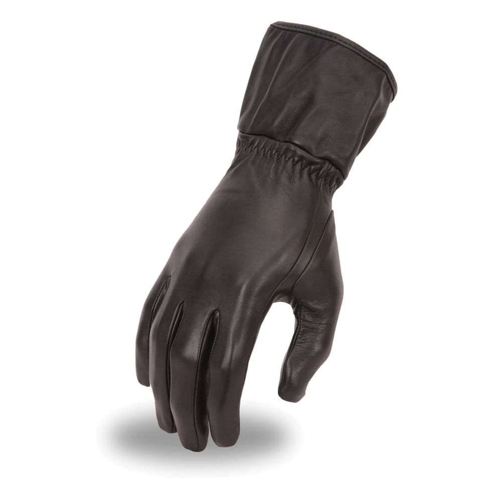 Aero Women's Leather Gloves Women's Gauntlet Accessories Black XS