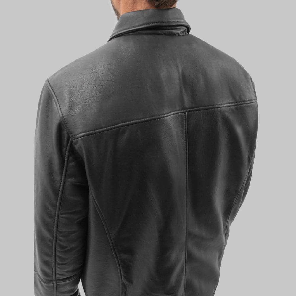 Anderson Men's Cowhide Leather Jacket Men's Fashion Jacket FMCo