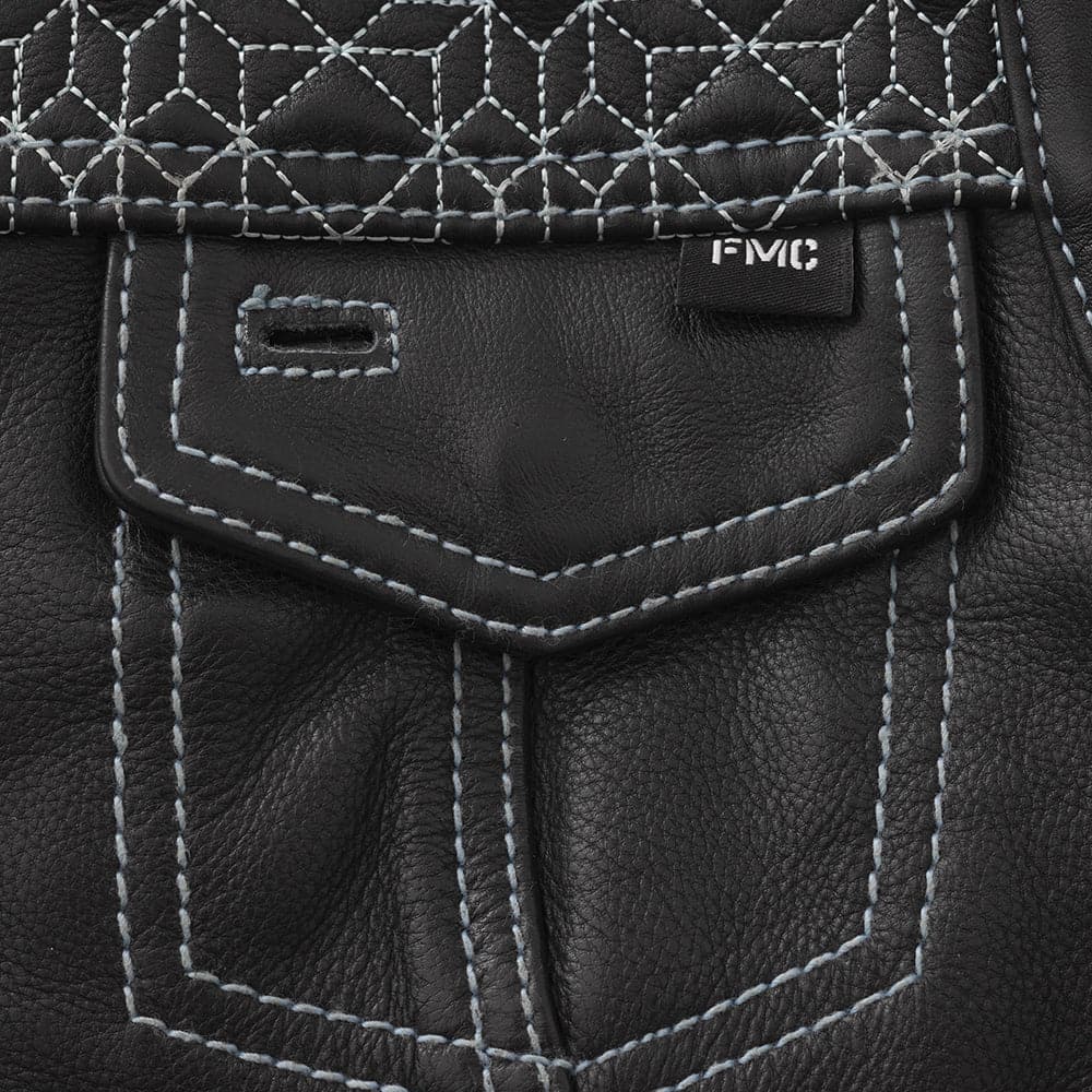 Angelite Women's Motorcycle Leather Vest - Limited Edition Factory Customs First Manufacturing Company