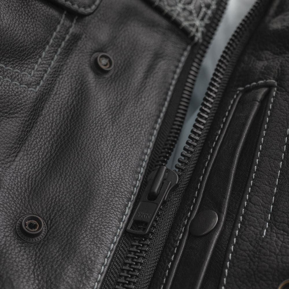 Angelite Women's Motorcycle Leather Vest - Limited Edition Factory Customs First Manufacturing Company