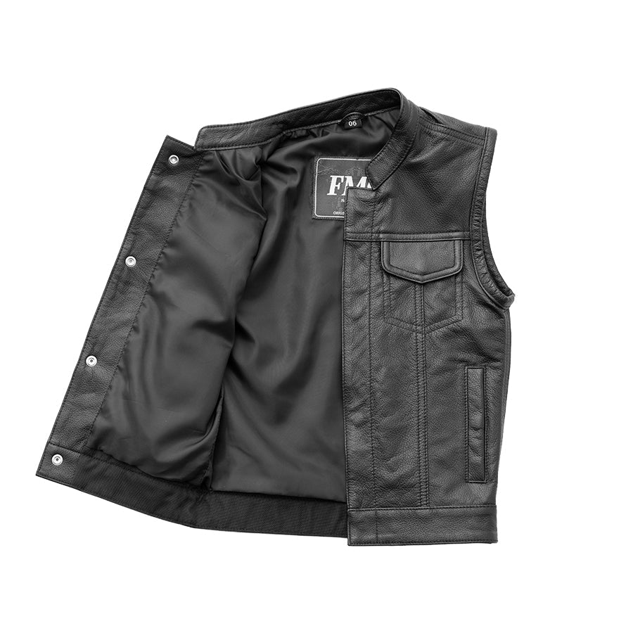 Bad Boy- Kid's Leather Vest Children's Clothing First Manufacturing Company