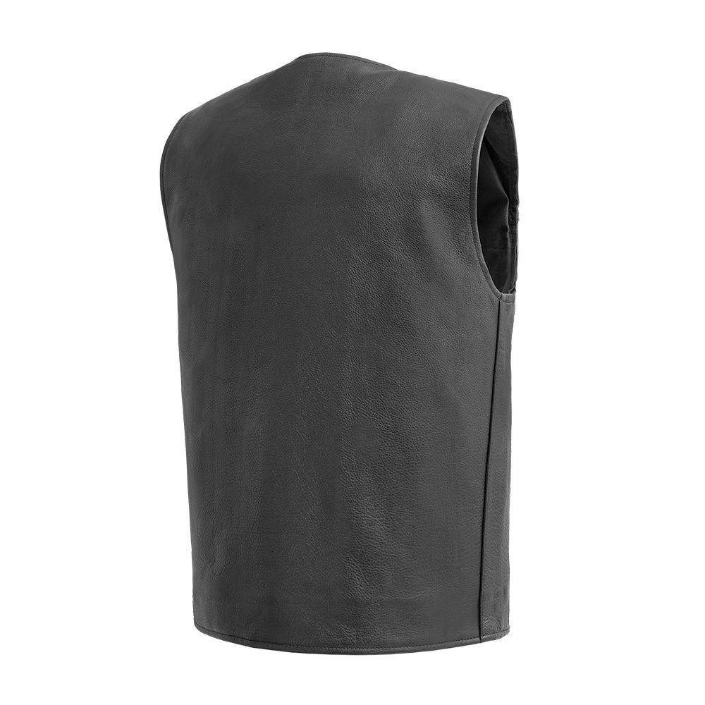 Badlands Men's Motorcycle Leather Vest Men's Leather Vest Vests