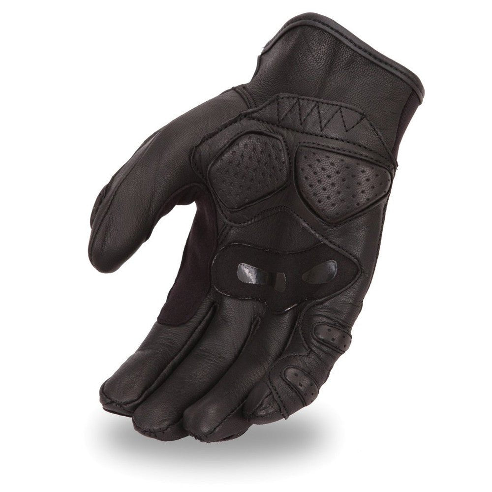Blitz Men's Leather Motorcycle Gloves Men's Gloves Accessories