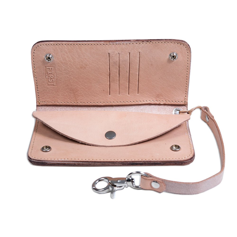 Born Free - Leather Full Size Trucker Wallet Leather Wallet Accessories