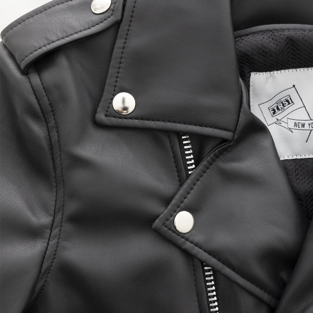 Cassandra - Women's Vegan Leather Motorcycle Jacket Women's Leather Jacket Jackets