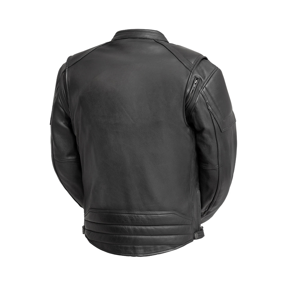 Chaos - Men's Leather Motorcycle Jacket Men's Leather Jacket Jackets