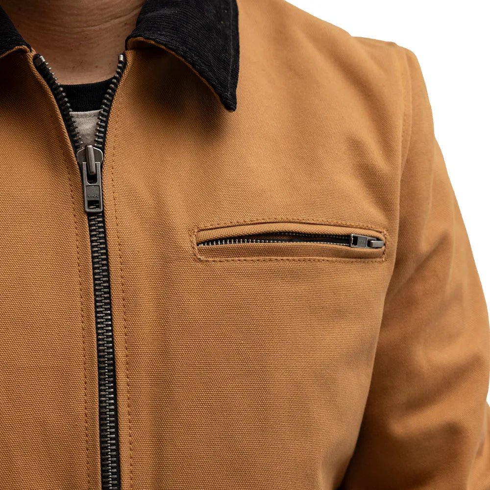 Choppers Inc - Lined Mechanic Jacket Men's Leather Jacket Jackets