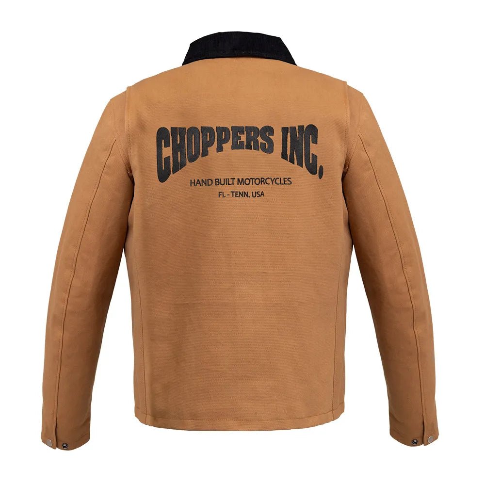 Choppers Inc - Lined Mechanic Jacket Men's Leather Jacket Jackets