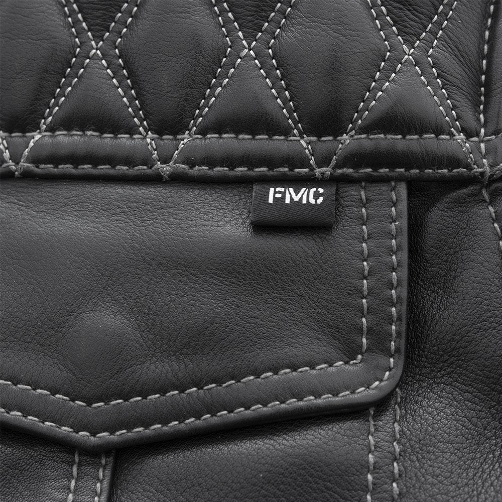 Cinder Men's Cafe Style Leather Jacket Men's Leather Jacket Jackets