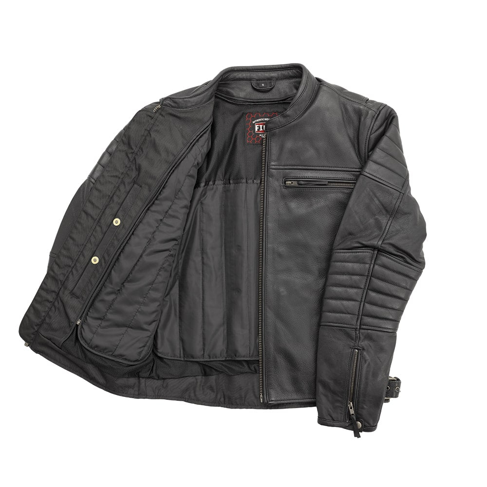 Commuter Men's Motorcycle Leather Jacket Men's Leather Jacket Jackets
