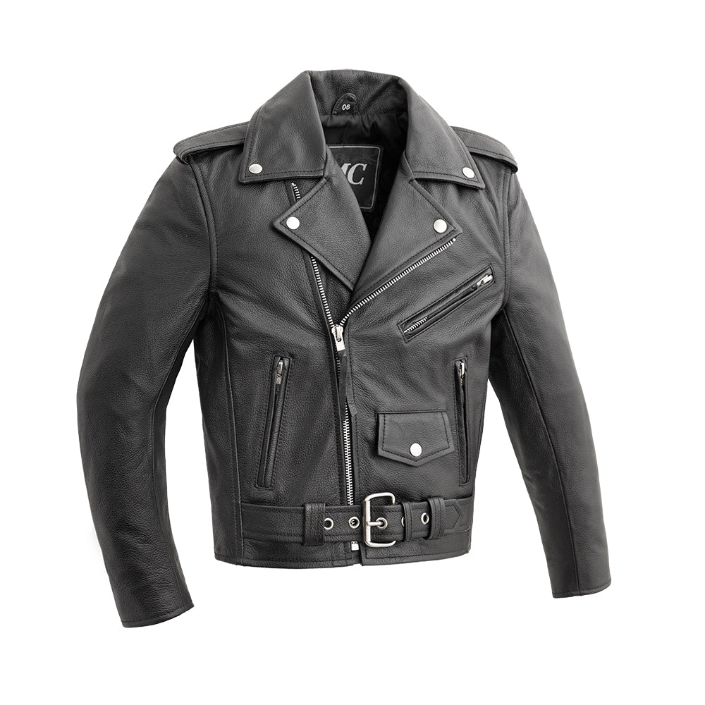 Cry Baby Kids Leather Jacket First Manufacturing Company