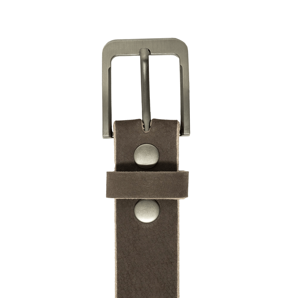 Dark Brown Nubuck Belt Belt Accessories
